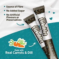 Living World Lickables Carrot & Dill 5 pk