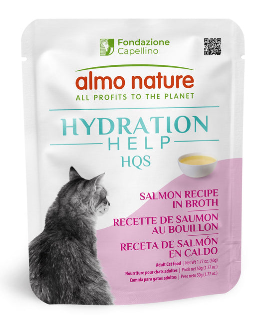 Almo Hydration Help - Salmon Recipe In Broth 50g pouch