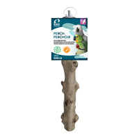 HARI Coffee Wood Bird Perch Med - Lg