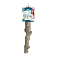 HARI Coffee Wood Bird Perch LG-XL
