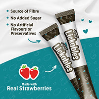 Living World Lickables Strawberry 5 pk