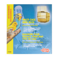 LW PLAST CL BIRD BATH