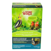LW COCKATIEL BATH