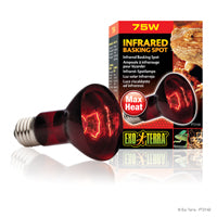 EXO-TERRA 75W INFARED BASKING LIGHT
