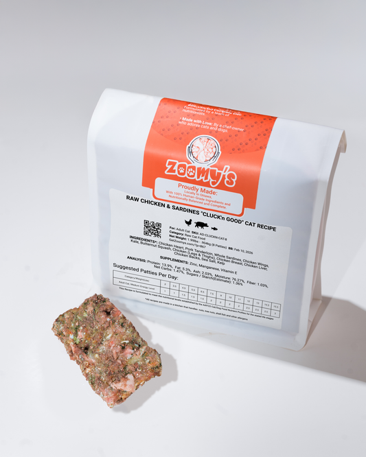 ZOOMYS RAW CHICKEN & SARDINES “CLUCK’N GOOD”