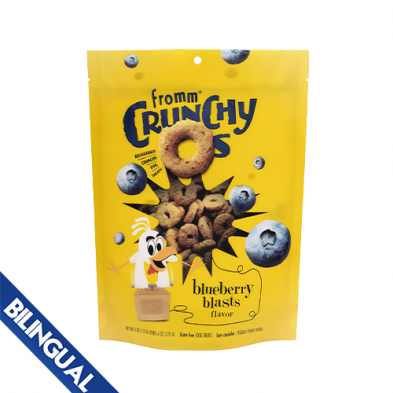 FROMM CRUNCHY O'S BLUEBERRY