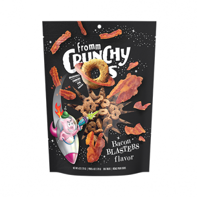 FROMM CRUNCHY O'S BACON BLASTERS 6OZ