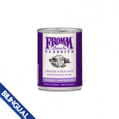 FROMM CLASSIC CHICKEN RICE CAN 12.5 OZ
