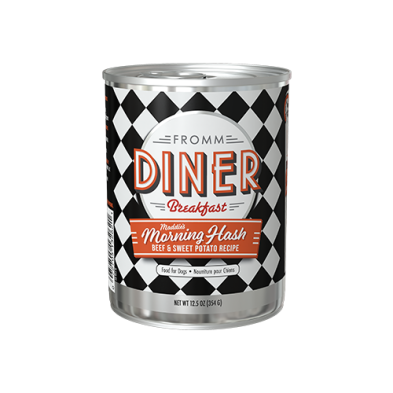 Fromm® Diner Breakfast Maddie's Morning Hash Beef & Sweet Potato Recipe Wet Dog Food 12.5 oz