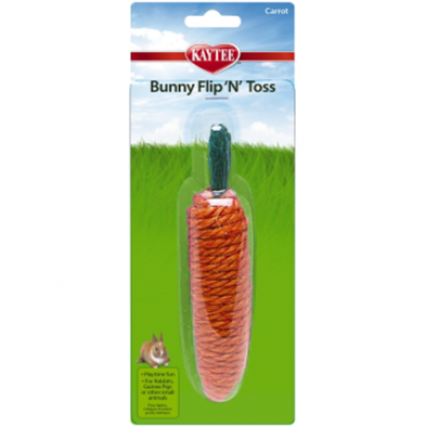 Kaytee® Bunny Flip-N-Toss Carrot
