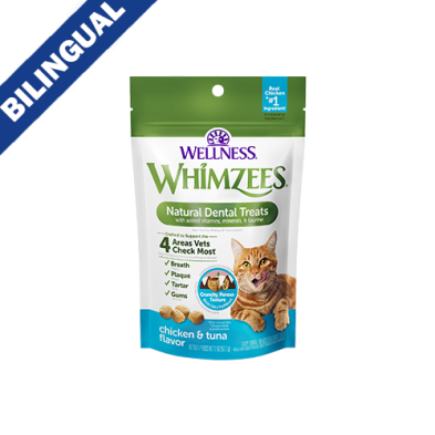 Whimzees® Dental Chicken & Tuna Cats 2oz