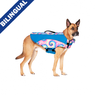 Canada Pooch® Wave Rider Life Vest for Dogs Tie Dye X-Large