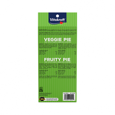 Vitakraft® Veggie & Fruity Pie Treat (2 Pack)
