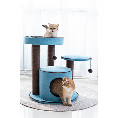 PetPals Group© MEADOWS 2-Level Cat Tree