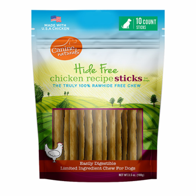 Canine Naturals® Hide Free Chicken 5" (10 Pack)