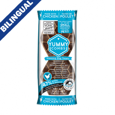 Yummy Combs® Chicken Flossing Treats™ Small