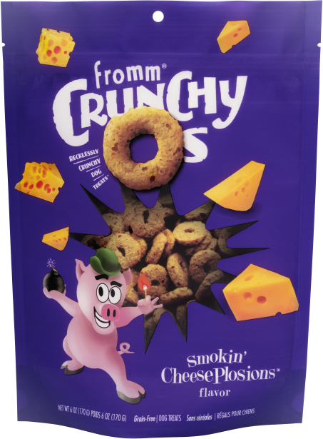 FROMM CRUNCHY O'S CHEESEPLOSIONS 26OZ