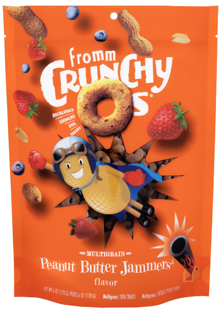 FROMM CRUNCHY O'S PB JAMM 26OZ