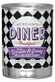 FROMM DINER BISCUITS GRAVY PORK EGGS W/ GRAVY 12.5 OZ