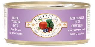 FROMM 4* BEEF/VENISON PATE 5 OZ