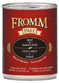 FROMM GOLD BEEF BARLEY PATE 12OZ
