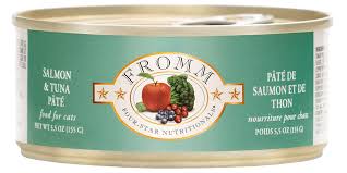 FROMM 4* SALMON/TUNA PATE 5 OZ