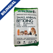 THE STRAW BOSS PREMIUM SMALL ANIMAL BEDDING 40L