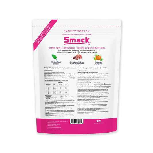 Smack Prairie Harvest Pork Dog 1.5 kg